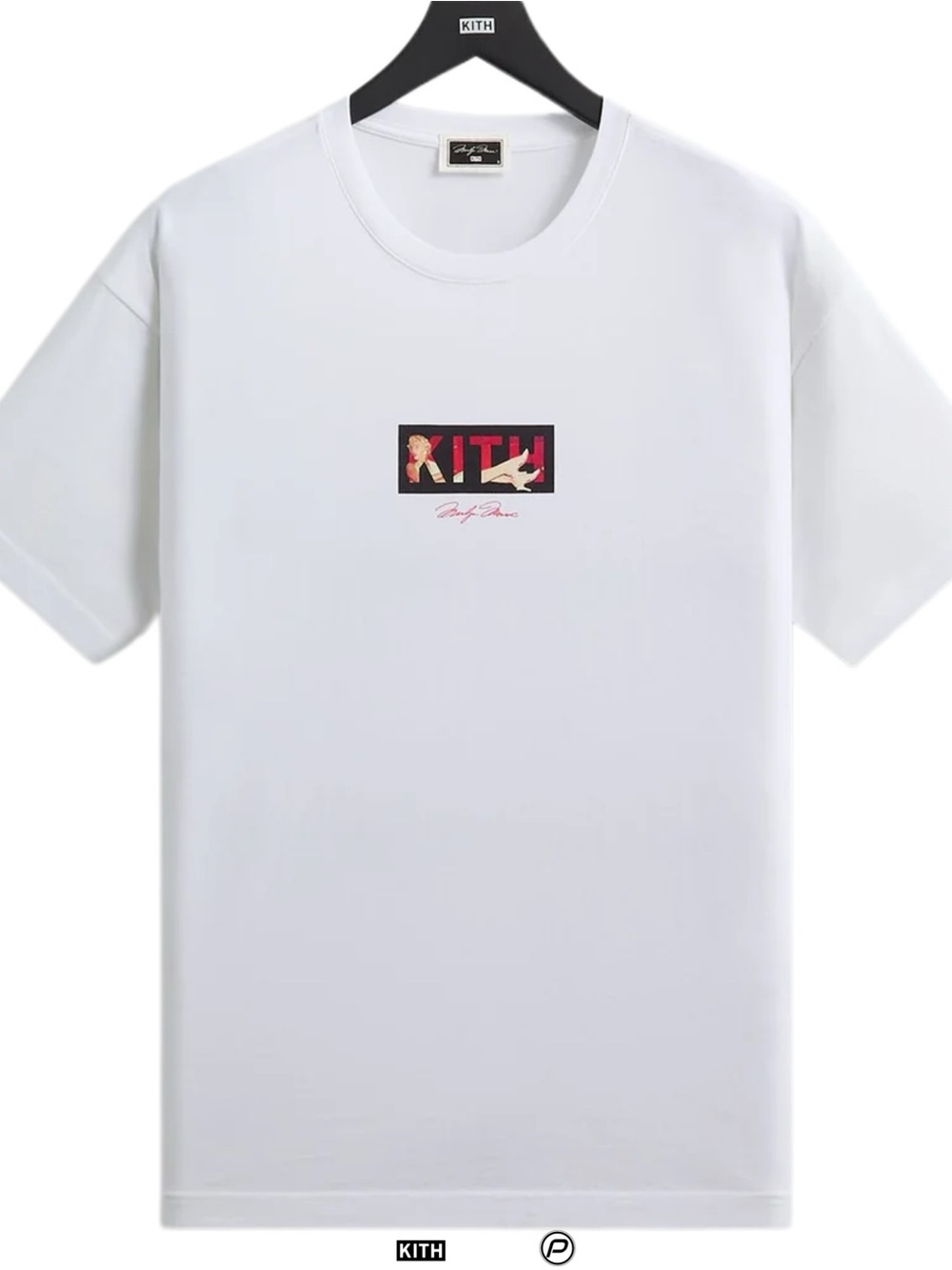 Kith for Marilyn Monroe Seven Year Classic Logo Tee • White • 2026
